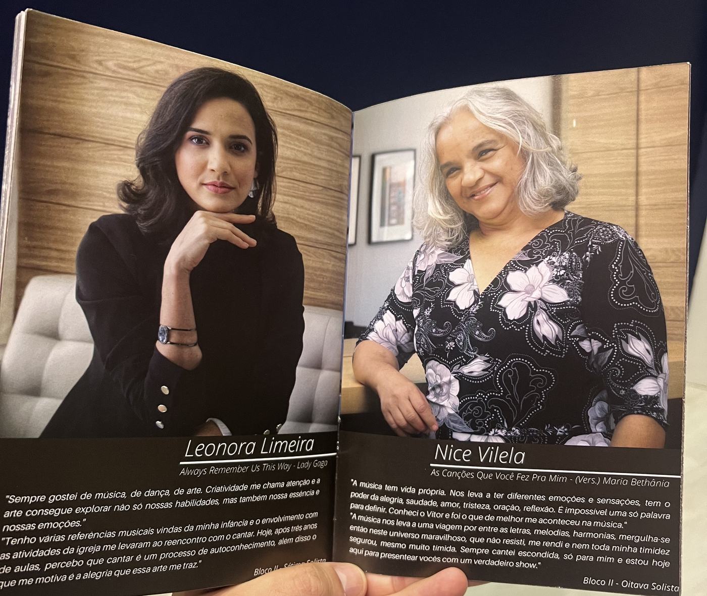 Programa da segunda edição do The Grammy Night