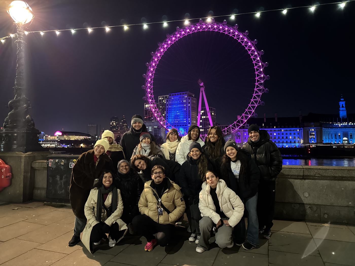 Alunos do InArte em Londres